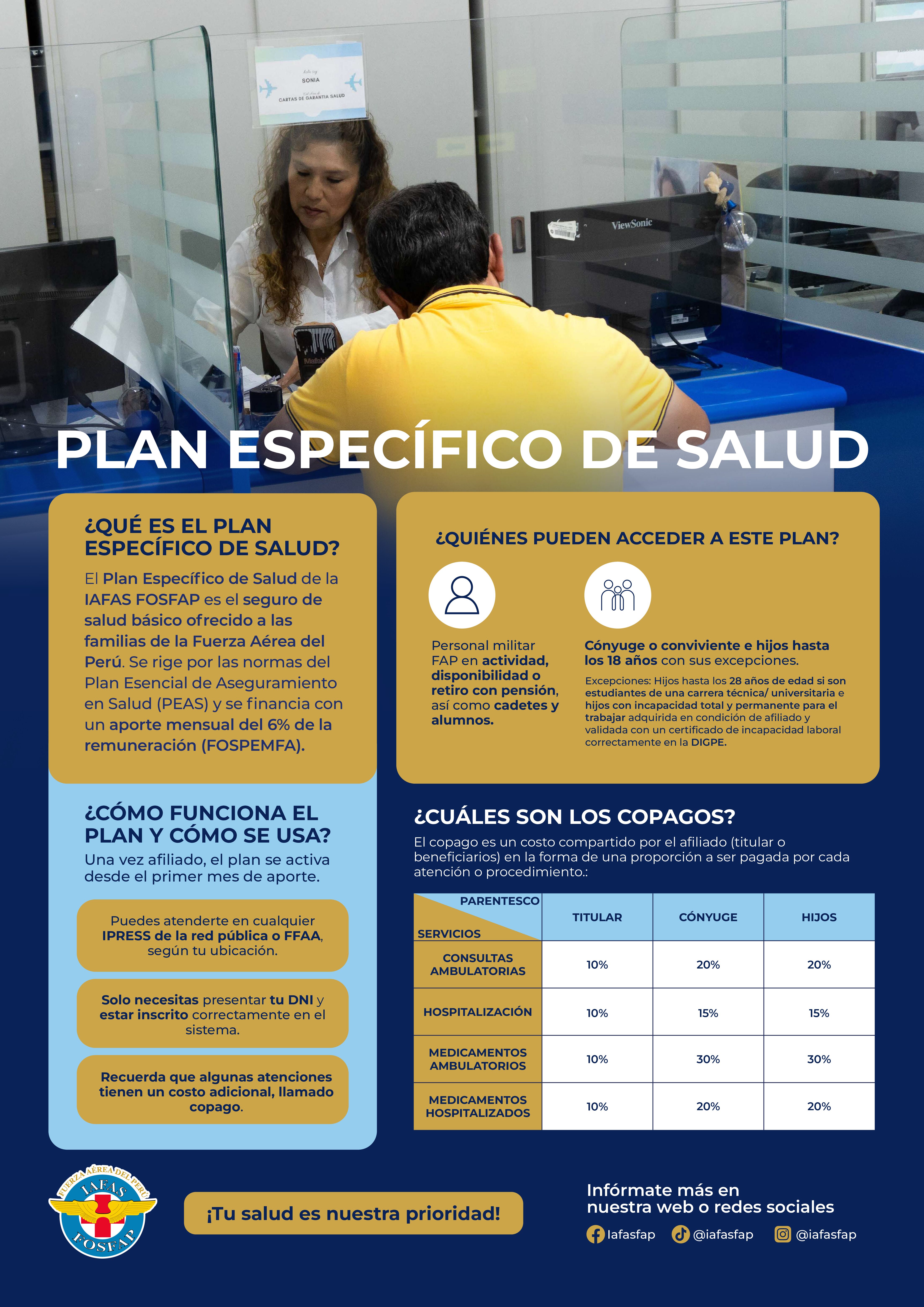 IAFAS FOSFAP_(Afiche) Plan Especifico de Salud (PEAS)