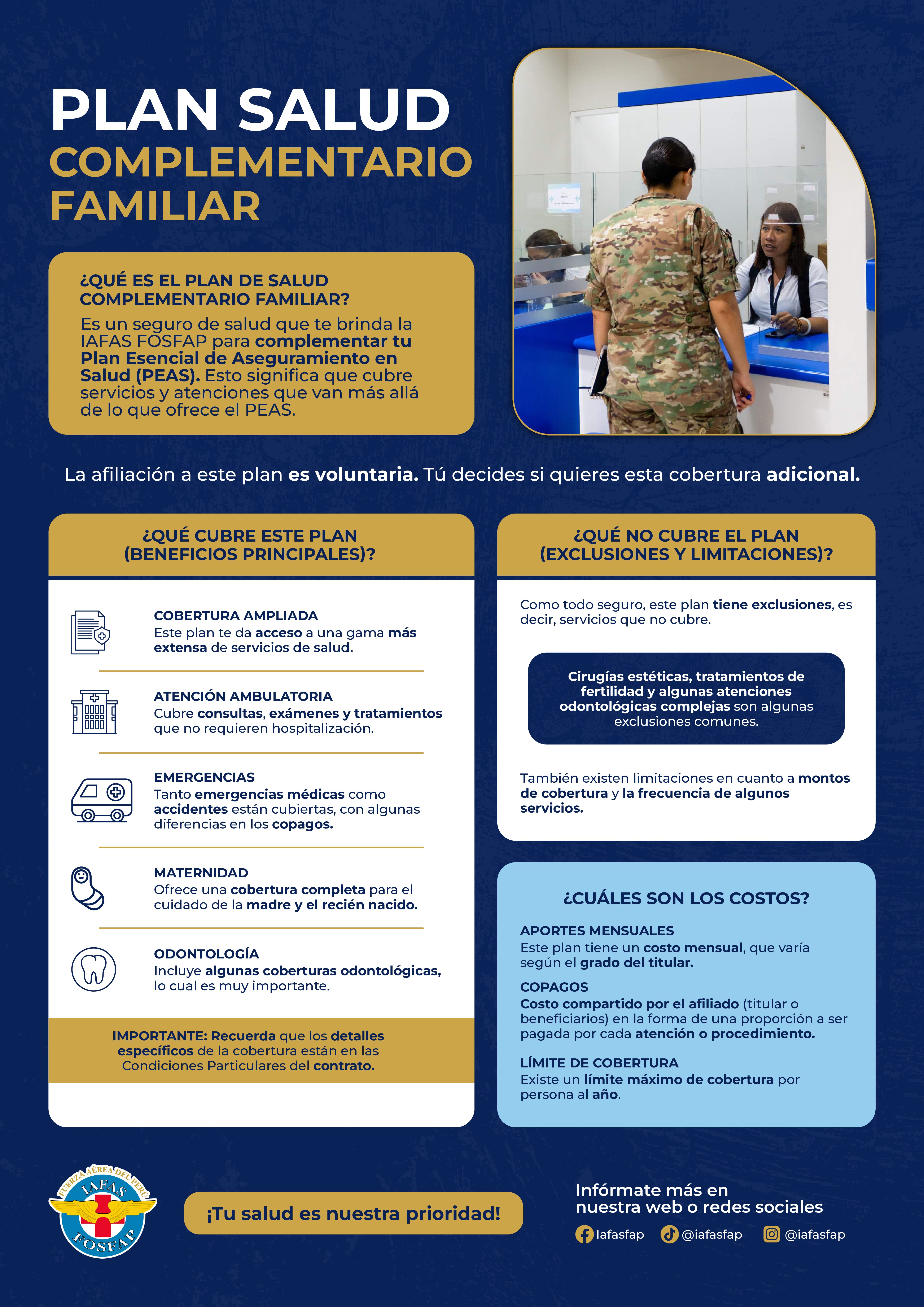 IAFAS FOSFAP_(Afiche) Plan Salud Complementario Familiar