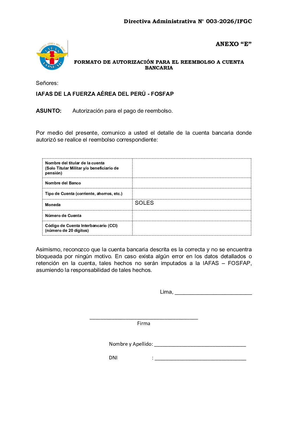 ANEXO E DIRECTIVA 3